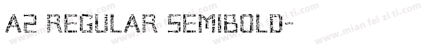 A2 Regular Semibold字体转换